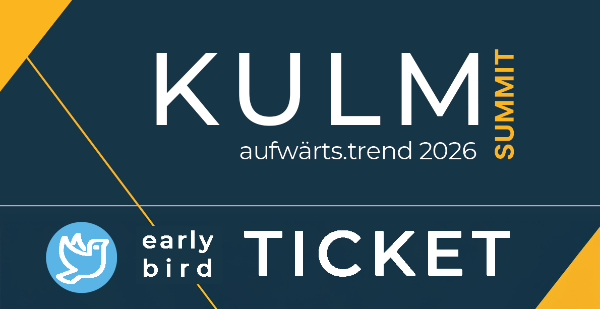 Early Bird Ticket bis 31.12.2025 <br> € 550 zzgl. Ust.